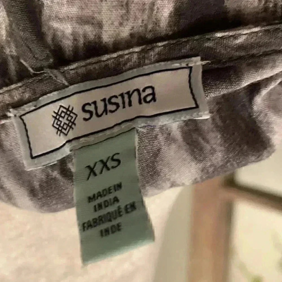 Susina Grey Patterned Dress - Picture 4 of 4